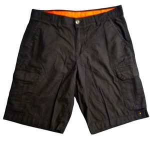 Urban Pipeline Men's  Ultraflex Black Cargo shorts size 36